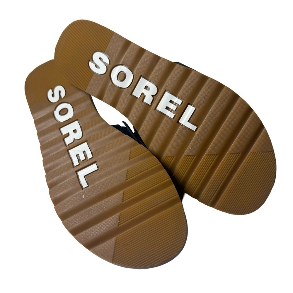 SOREL Black Ella Slides Women’s Size 6.5 - New Without Box - Picture 3 of 5